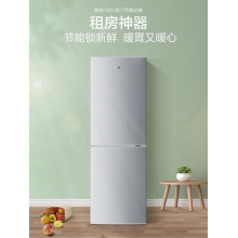 海尔出品统帅双开门两门省电冰箱小型家用节能182升L冷藏冷冻租房